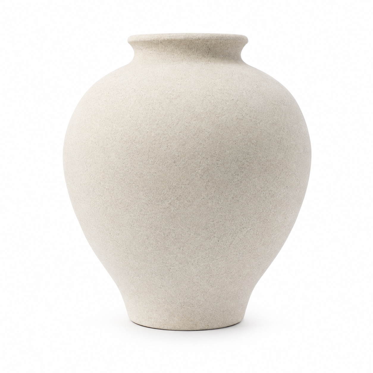 Sandstone. “Hand-Painted Pottery vase ”