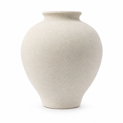 Sandstone. “Hand-Painted Pottery vase ”