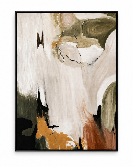 Luxury Abstract Wall Art Painting | Handmade Artwork 150 x 100 cm